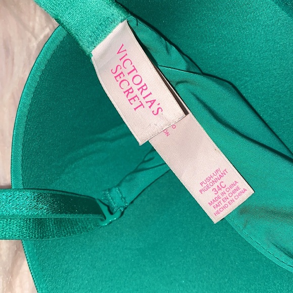 Victoria Secret push-up bra 34C Green - Picture 5 of 7